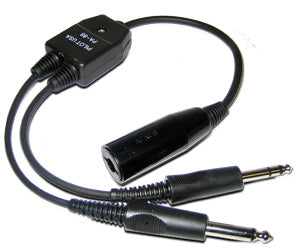 Pilot USA General Aviation Headset To Lemo Headset Adapter - PA-93B