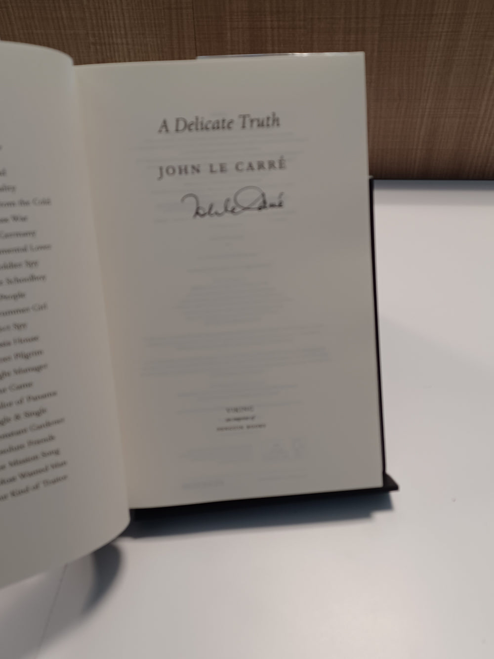 A Delicate Truth by John LeCarre