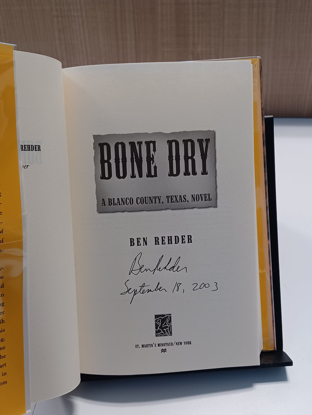 Bone Dry
 by Ben Rehder