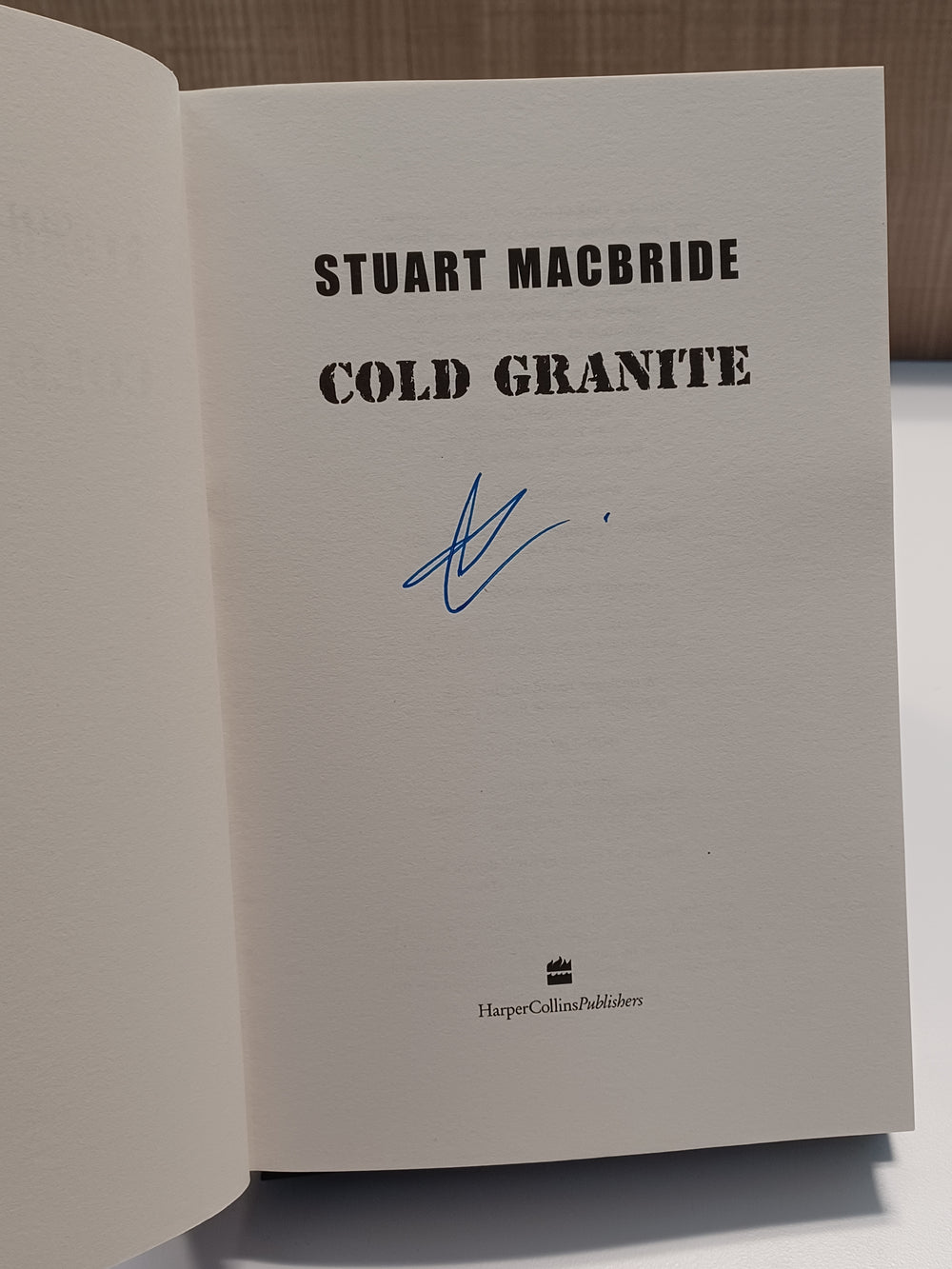 Cold Granite by MacBride, Stuart
