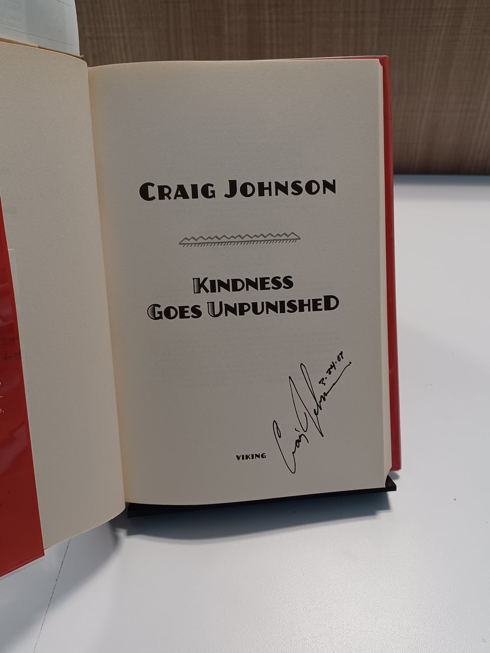 Kindness Goes Unpunished: a Walt Longmire Mystery by Craig Johnson
