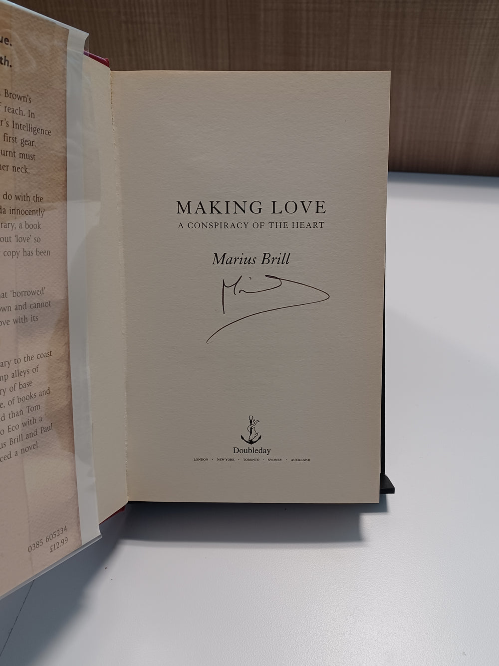 Making Love A Conspiracy of the Heart
 by Marius Brill