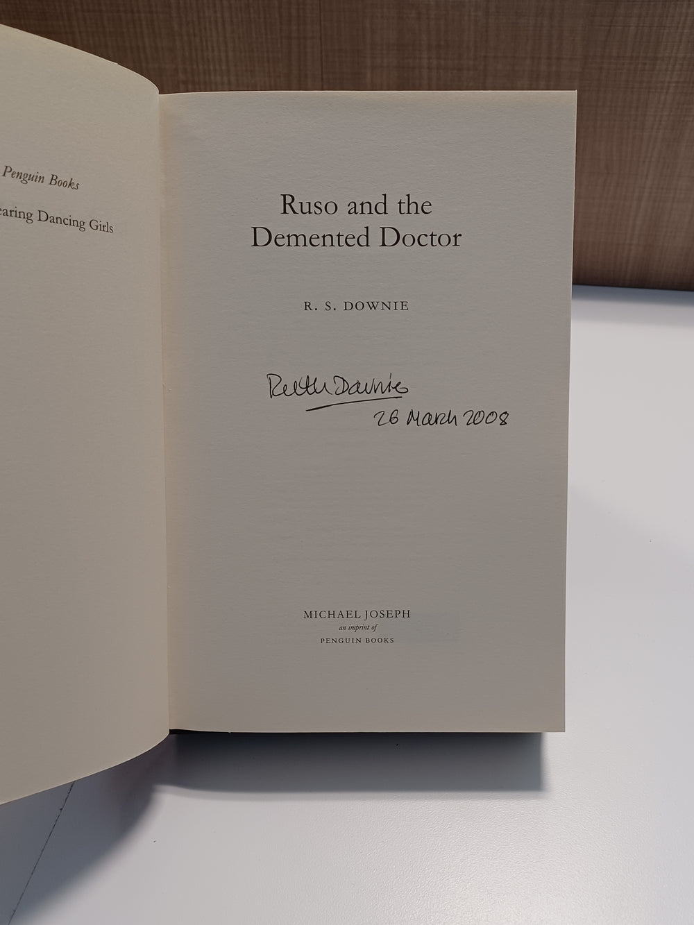 Ruso and the Demented Doctor
 by R.S. Downie