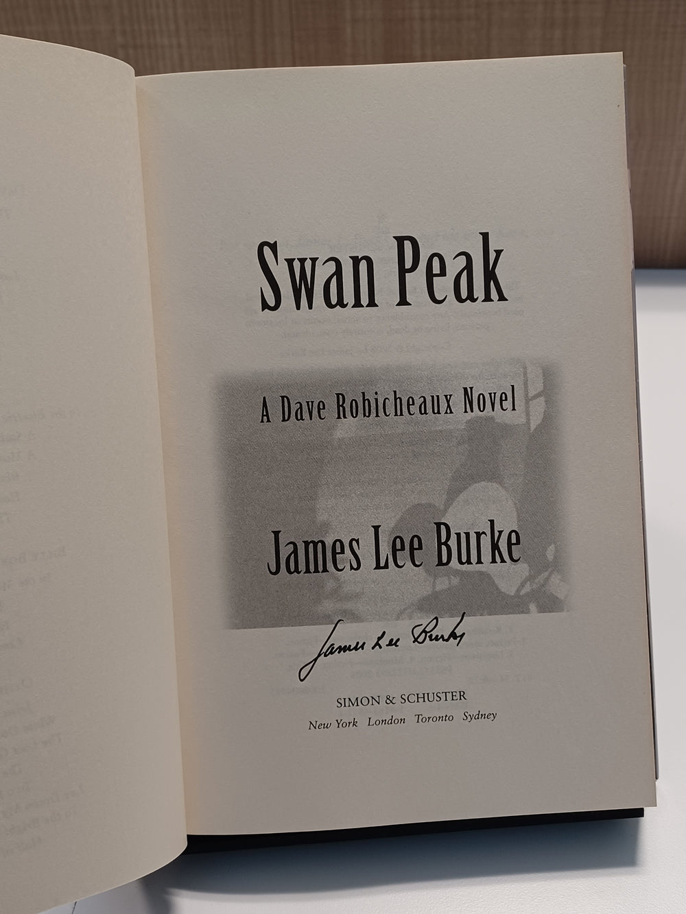 Swan Peak by James Lee Burke