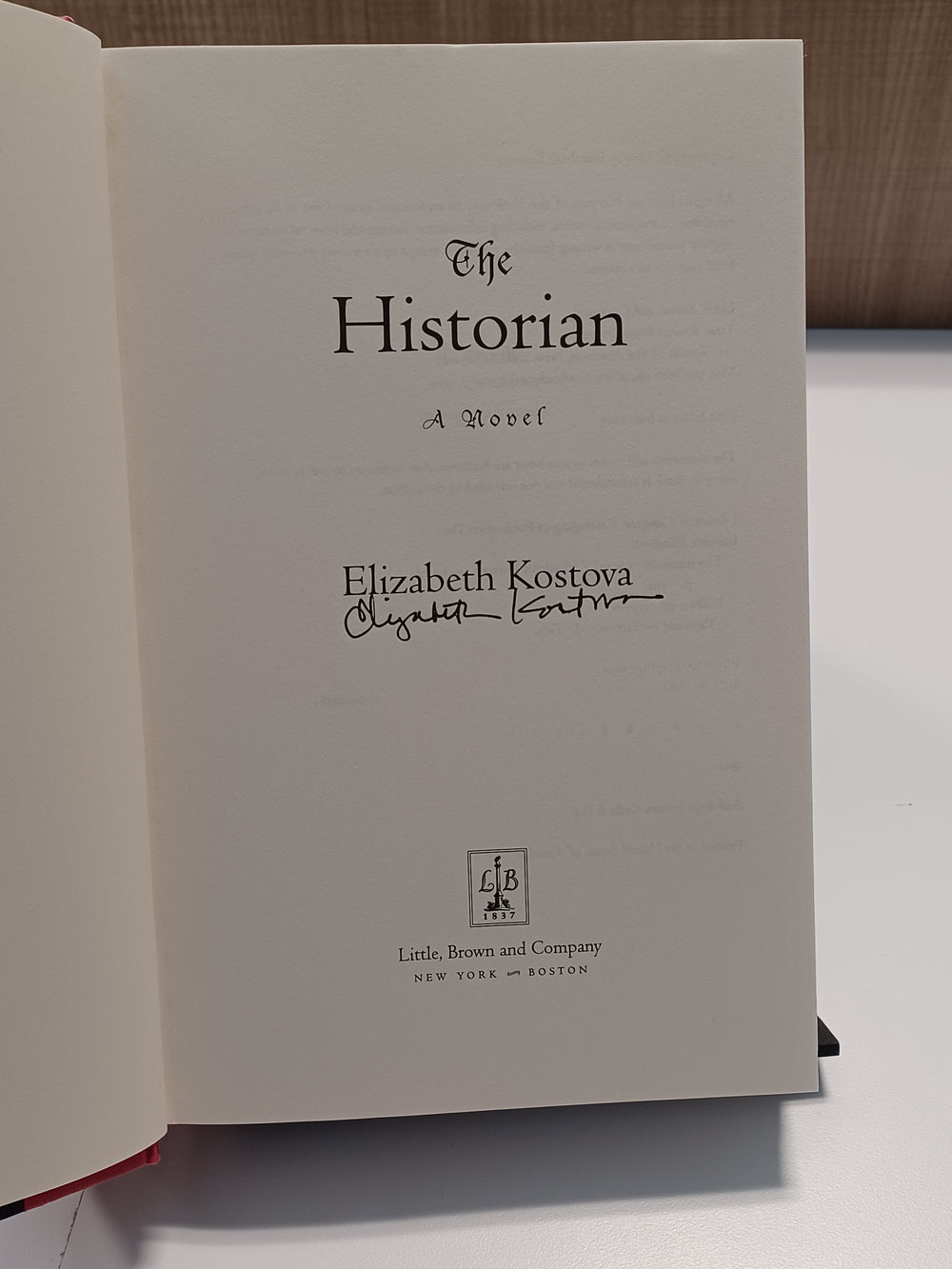 The Historian
 by Elizabeth Kostova