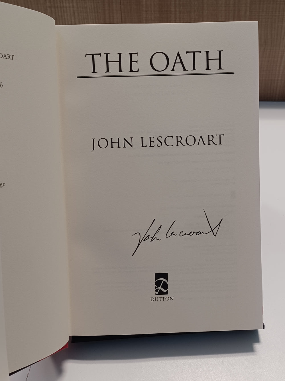 The Oath
 by John Lescroart