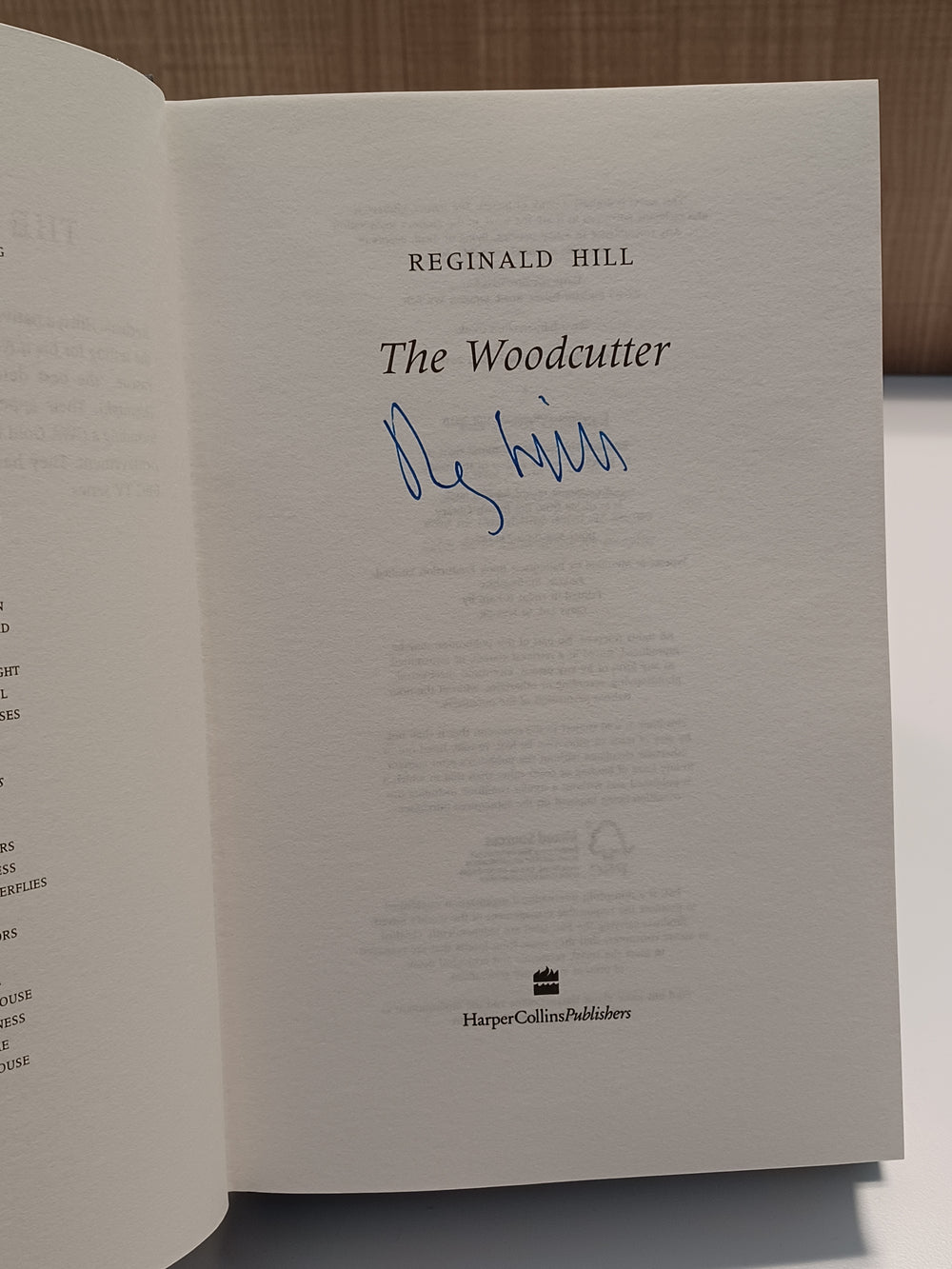 The Woodcutter
 by Reginald Hill