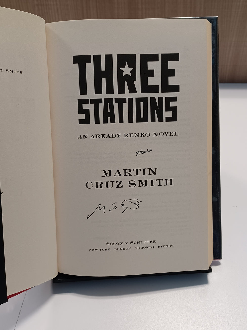 Three Stations
 by Martin Cruz Smith