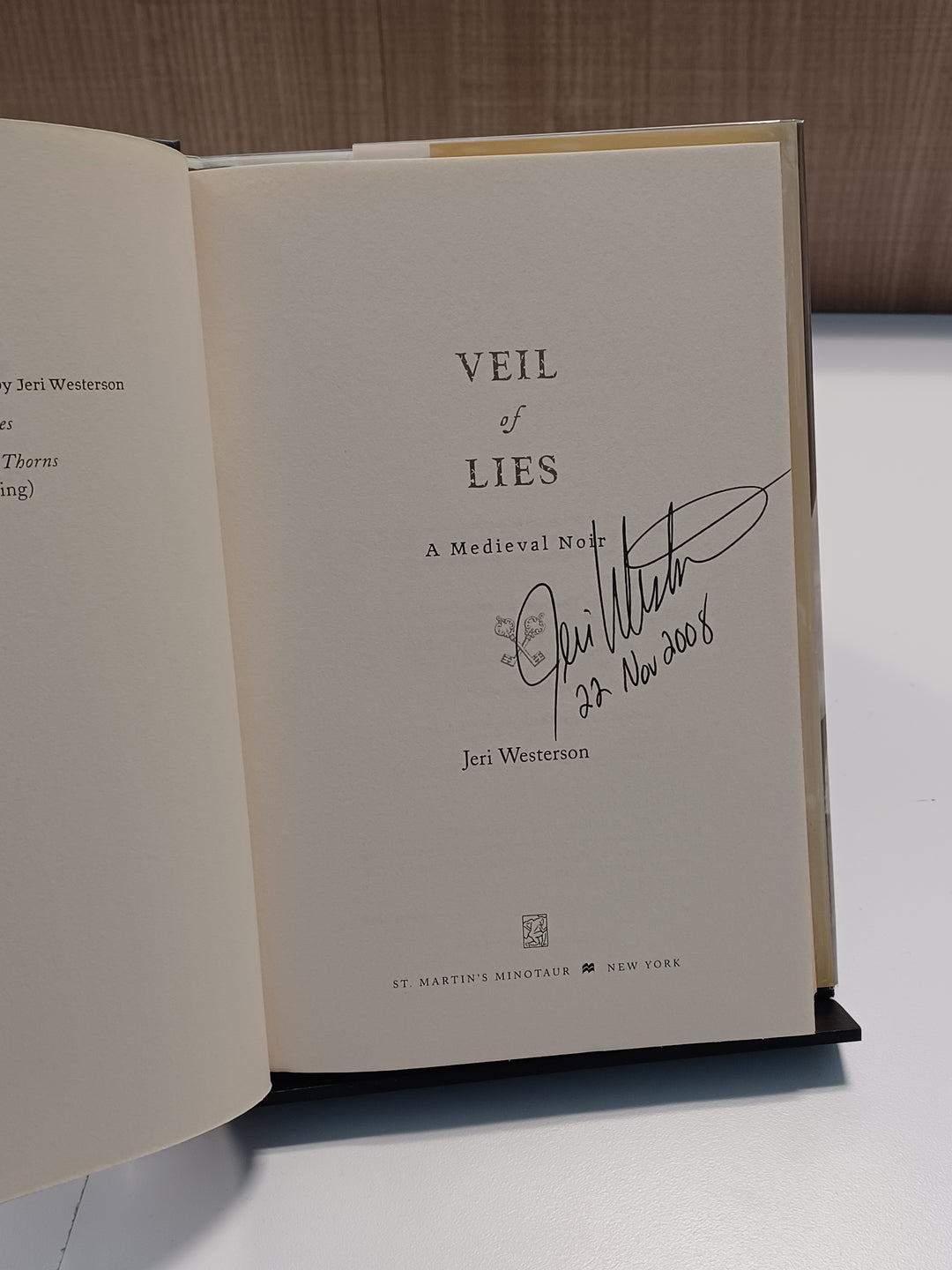 Veil of Lies: a Medieval Noir
by Westerson, Jeri