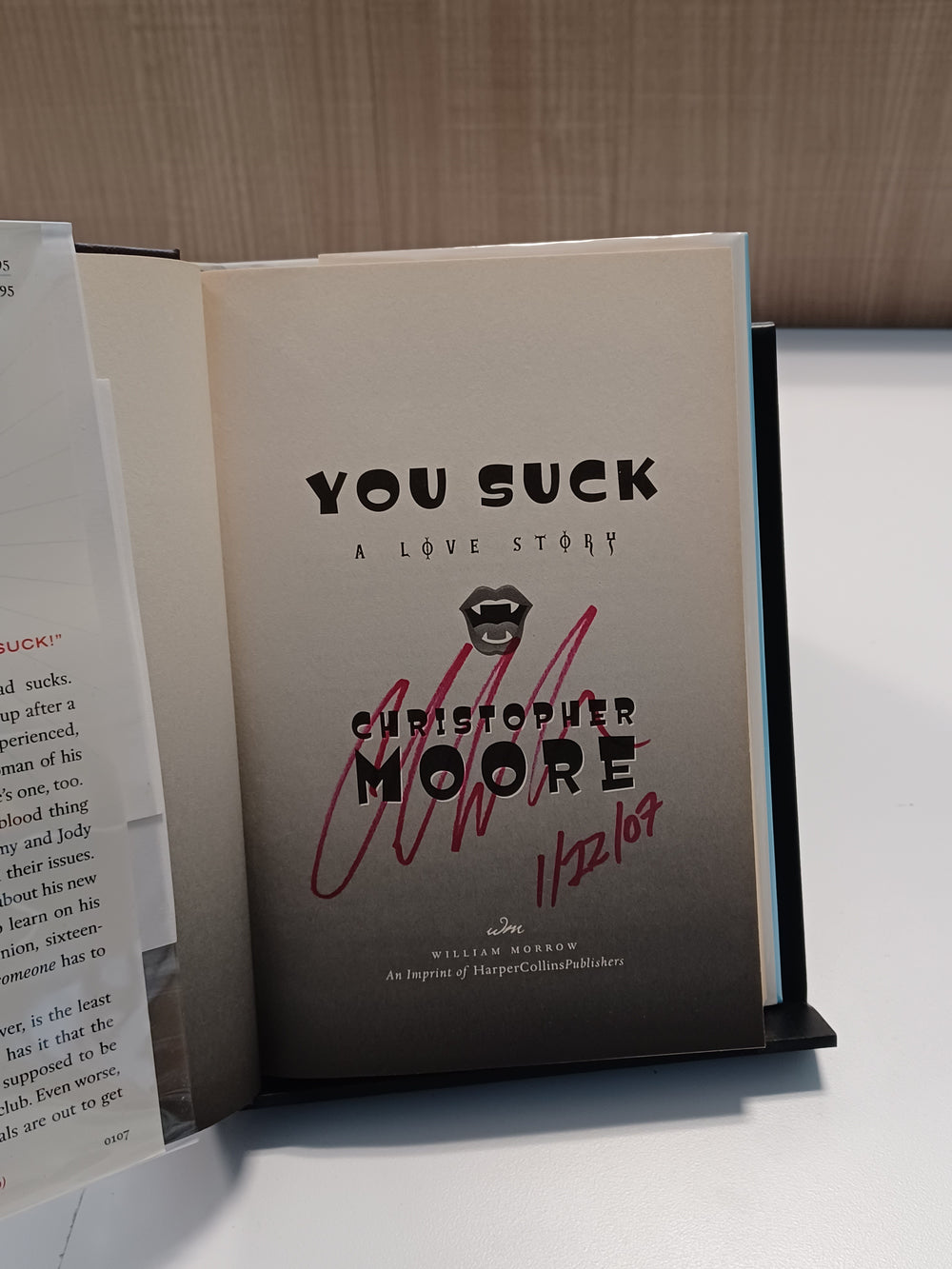 You Suck A Love Story
 by Christopher Moore