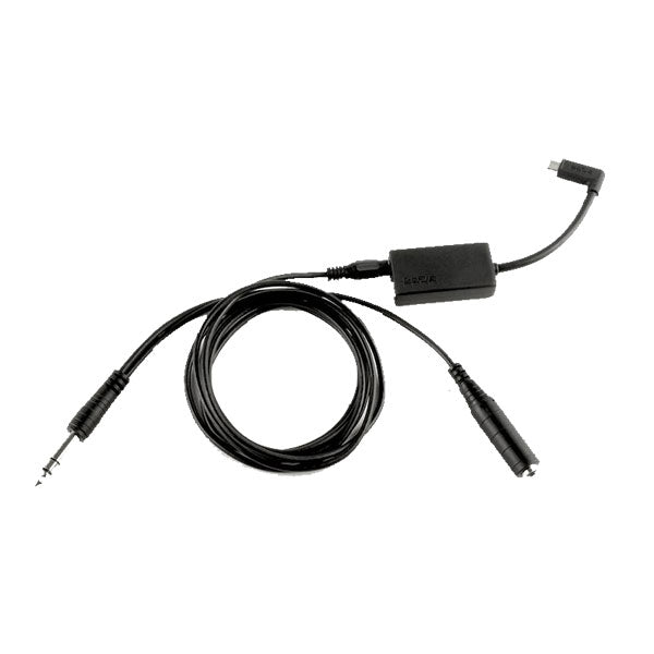 Nflight Aviation Audio+ Power Cable For GoPro Hero 5 / 6 / 7 / 8 / 9 / 10 / 11 Black