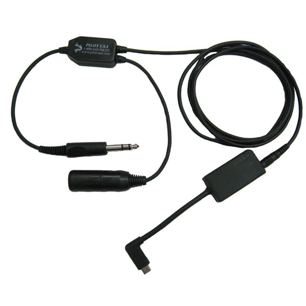 PILOT USA DUAL GA HEADSET RECORDING ADAPTER FOR GOPRO HERO 5 / 6 / 7 / 8 / 9 / 10 / 11