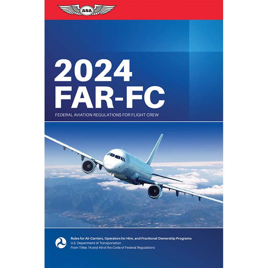 ASA 2024 FAR FOR FLIGHT CREW SOFTCOVER BOOK