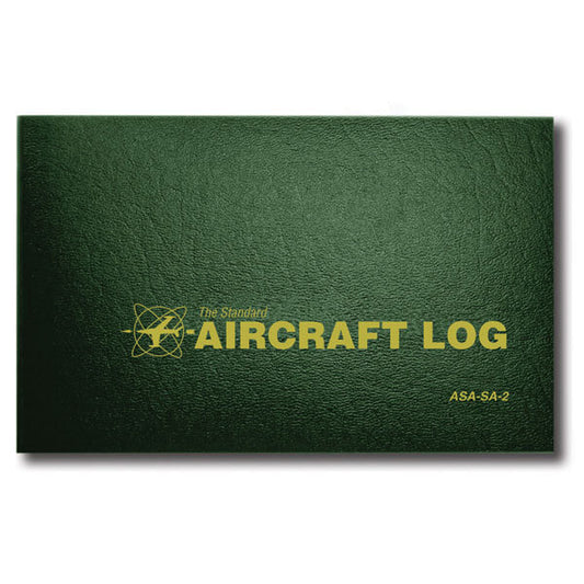 ASA AIRCRAFT LOG HARDCOVER