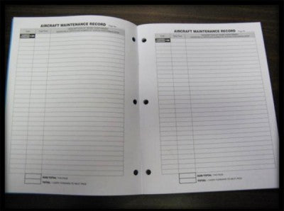 Single Engine Logbook Kit