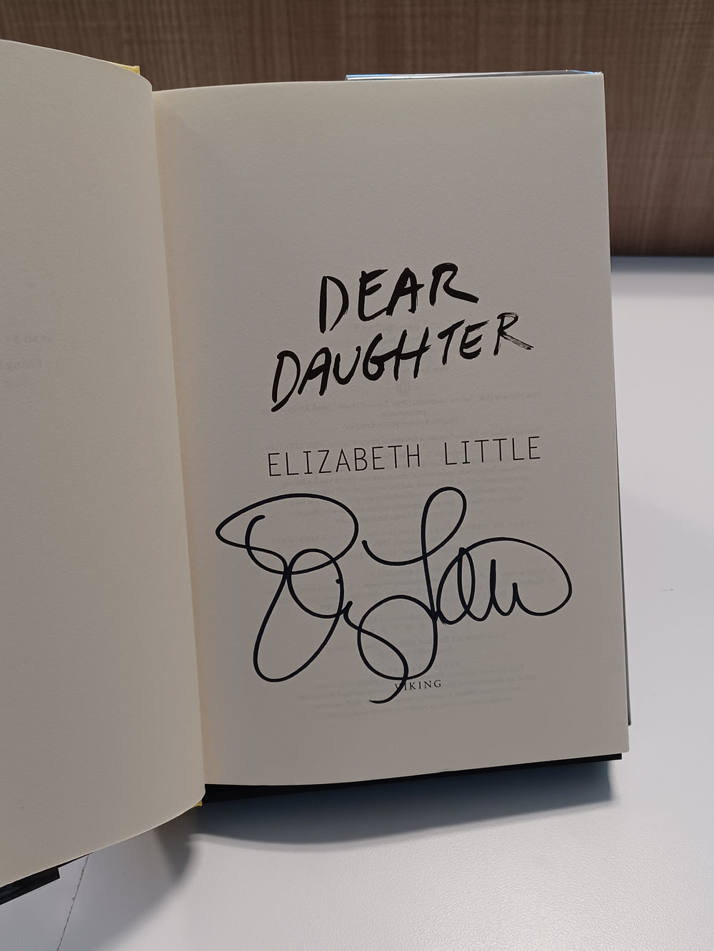 Dear Daughter
 by Elizabeth Little