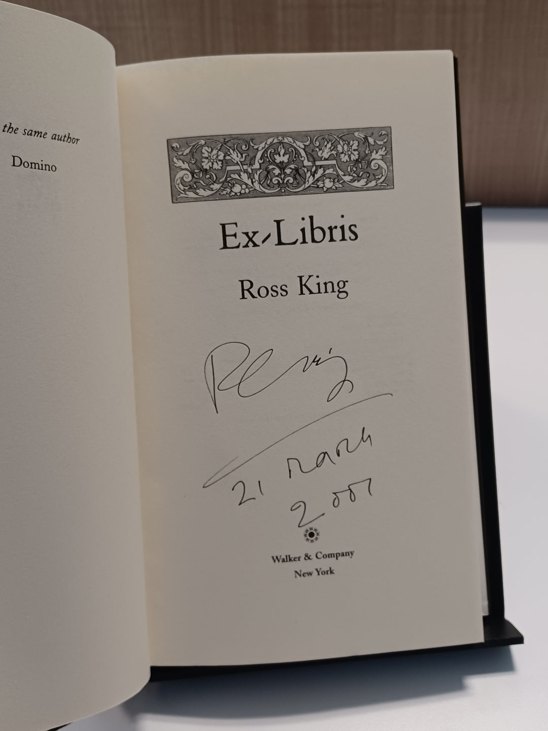 Ex-Libris by King, Ross