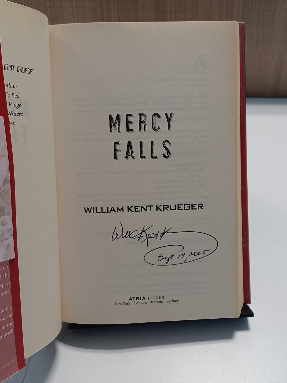 Mercy Falls
 by Wiliam Kent Krueger