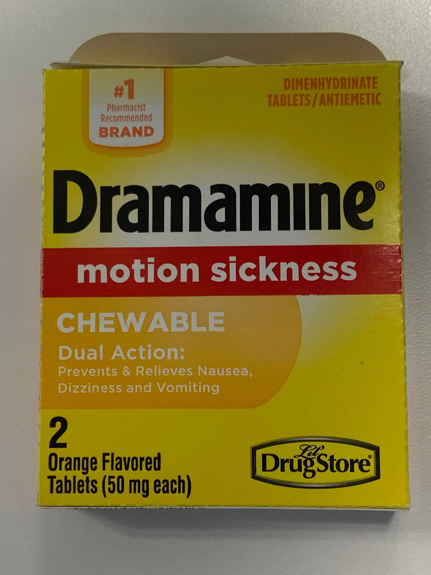 Dramamine (Orange)(2pk)