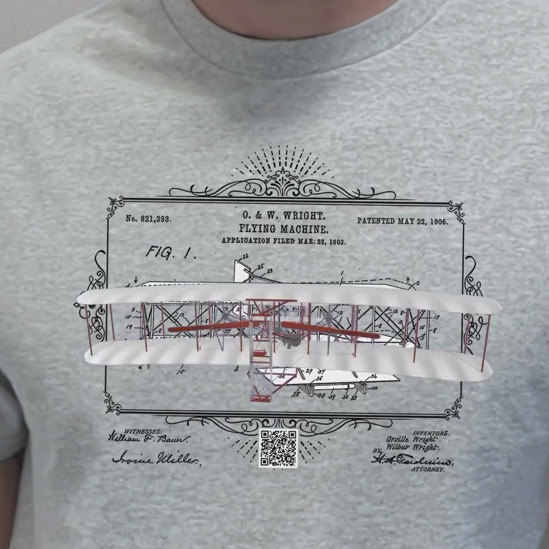 Flightpunk Wright Bros V-Shirt
