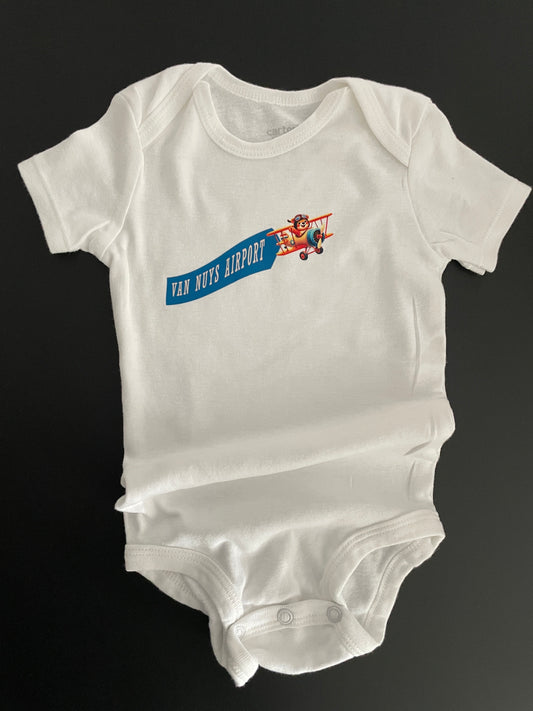 Van Nuys Airport Short Sleeve Onesie