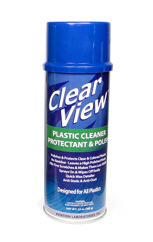 AVL Clear View Plastic Cleaner Protectant & Polish - 13 Oz
