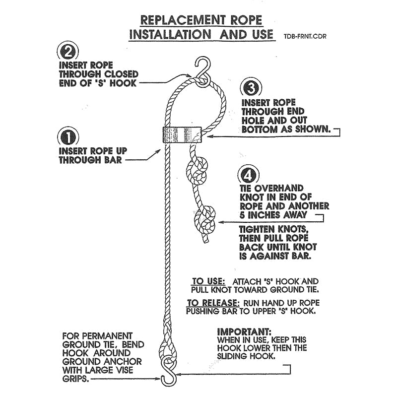 HOOK -N- PULL TIE DOWNS - Low Wing