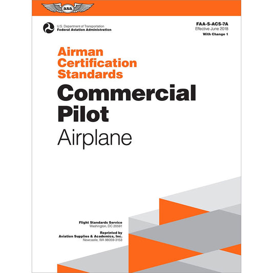 ASA AIRMAN CERTIFICATION STANDARDS: COMMERCIAL PILOT AIRPLANE