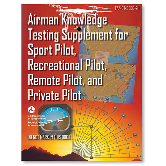 ASA AIRMAN KNOWLEDGE TESTING SUPPLEMENT - SPORT / RECREATIONAL / REMOTE AND PRIVATE PILOT