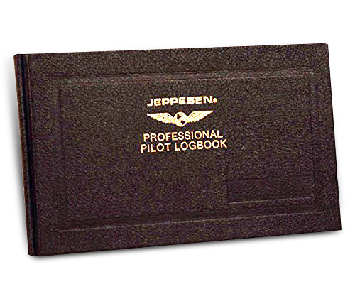 Jeppesen Professional Logbook - Brown