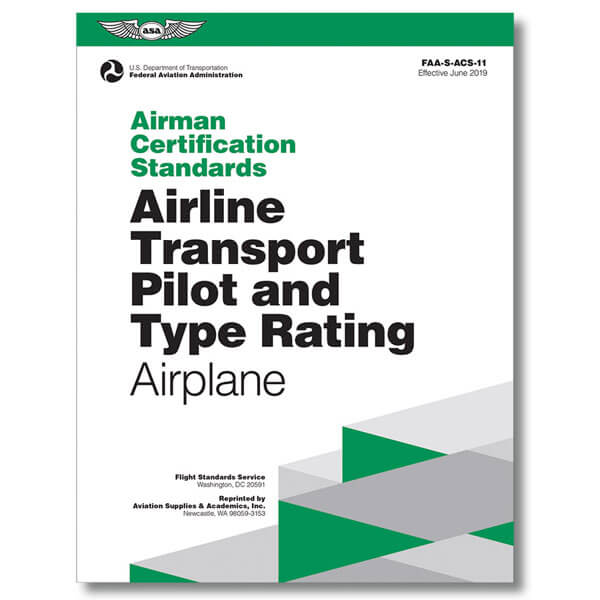 ASA ATP AND TYPE RATING FOR AIRPLANE (SOFTCOVER)