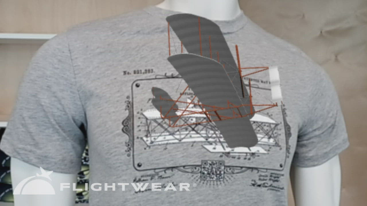 Flightpunk Wright Bros. V-Shirt AR