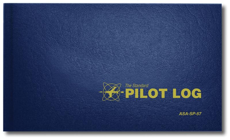 ASA Pilot Logbook, Blue