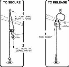 HOOK -N- PULL TIE DOWNS - Low Wing