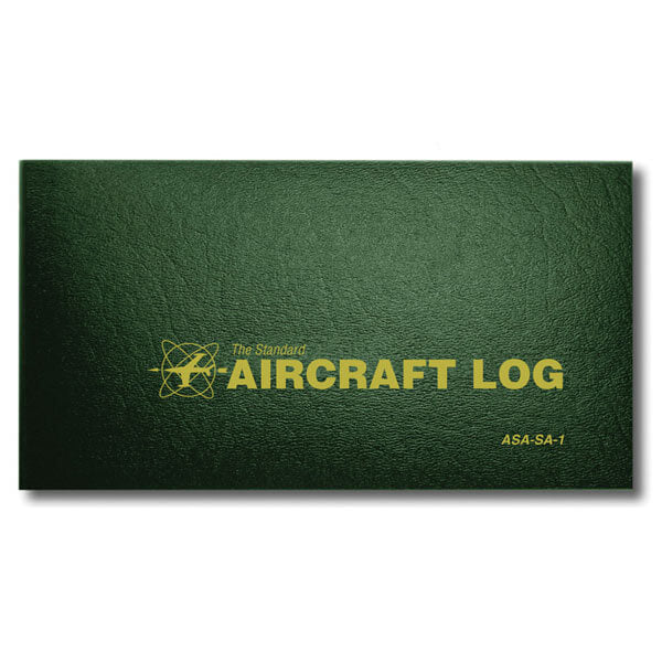ASA Aircraft Logbook - Soft Cover Green