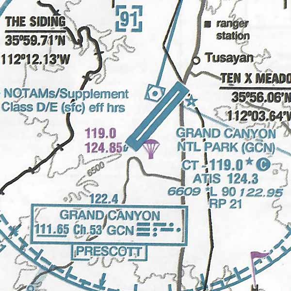 Grand Canyon VFR Aeronautical Chart