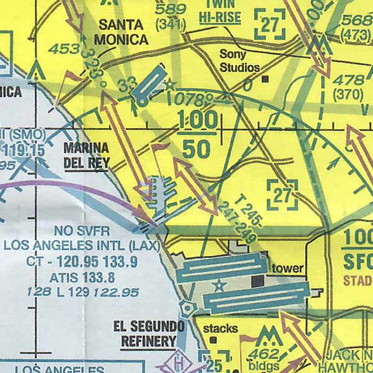 Los Angeles Terminal Area Chart